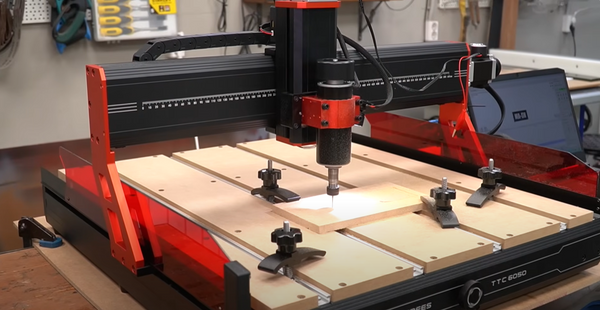 TwoTrees TTC6050 Desktop CNC Detailed Video