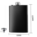 Twotrees 8 Packs 8OZ Stainless Steel Hip Flasks - TwoTrees Official Shop