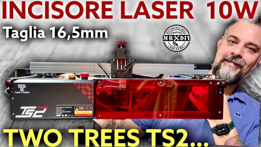 Revolutionary TWO TREES TS2 10W laser engraver. Air assist for cutting wood and engraving metal - TwoTrees Official Shop