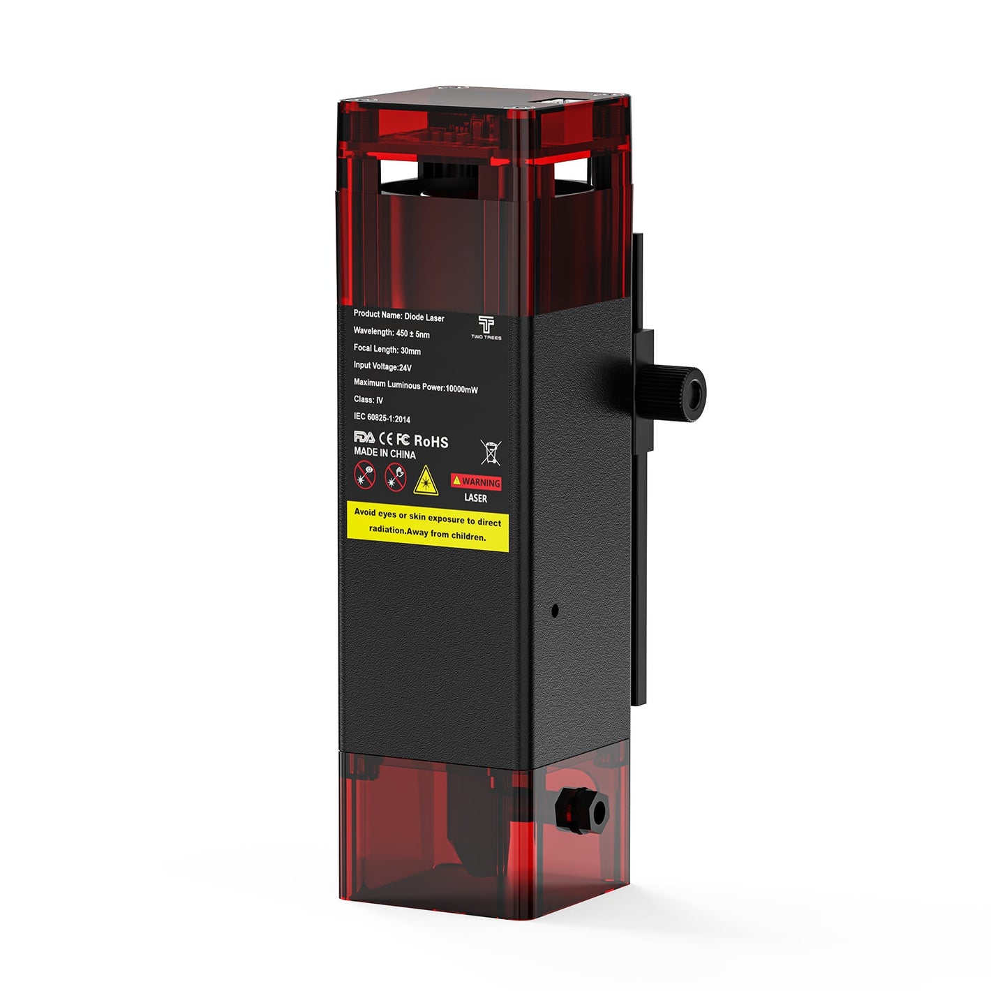 Twotrees Engraving machine laser module laser 24V10W with protective cover TwoTrees Official Shop