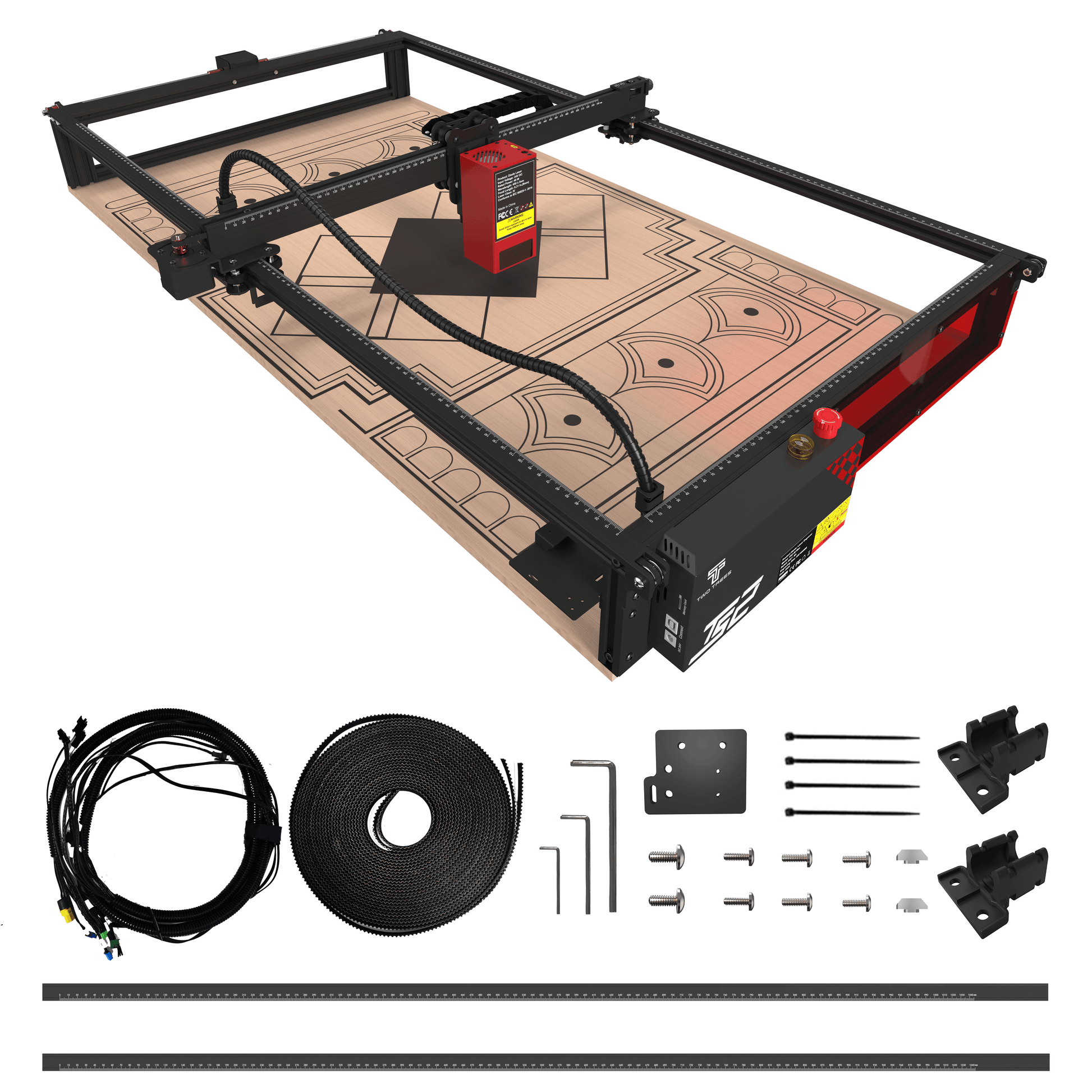 Twotrees Extension Kit 450x900mm For TS2-40W Laser Engraving Machine - TwoTrees Official Shop