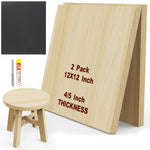 Twotrees CNC Wood Blanks - Pine Board short stool DIY kits - TwoTrees Official Shop