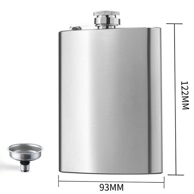 Twotrees 8 Packs 8OZ Stainless Steel Hip Flasks - TwoTrees Official Shop