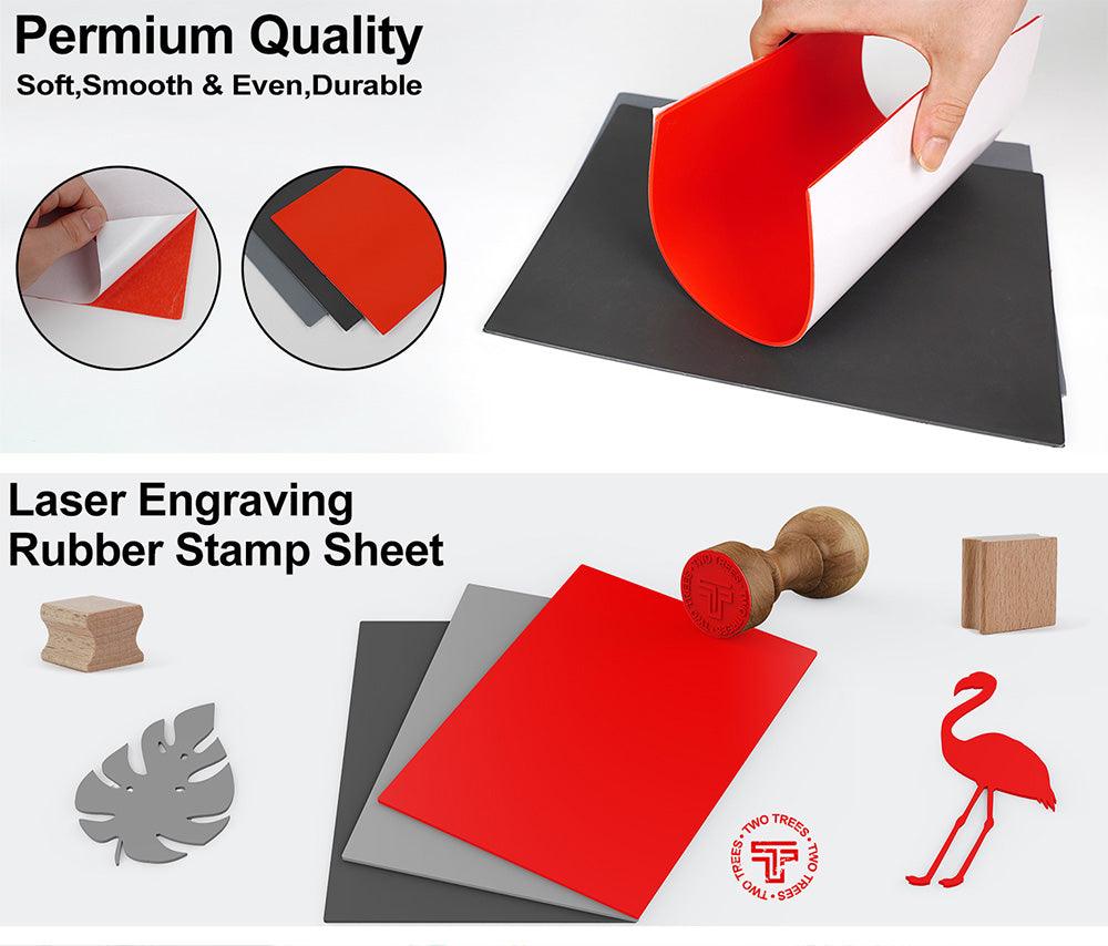 Twotrees Laser Engraved Rubber Stamp Pads - TwoTrees Official Shop
