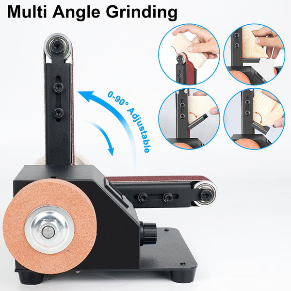 Twotrees Multi-function Belt Sander | Stepless Speed Adjustment