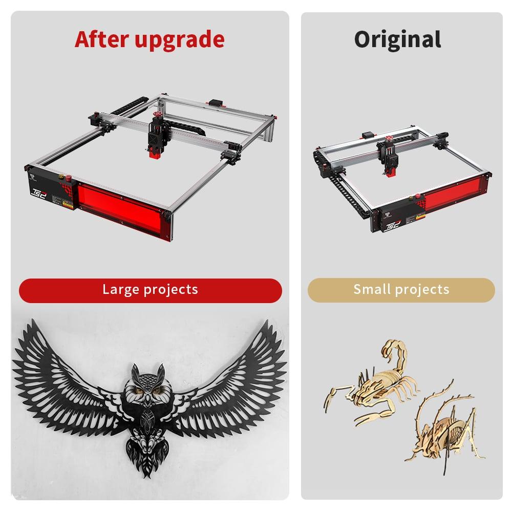 Twotrees Extension Kit 450x780mm For TS2 Laser Engraving Machine - TwoTrees Official Shop