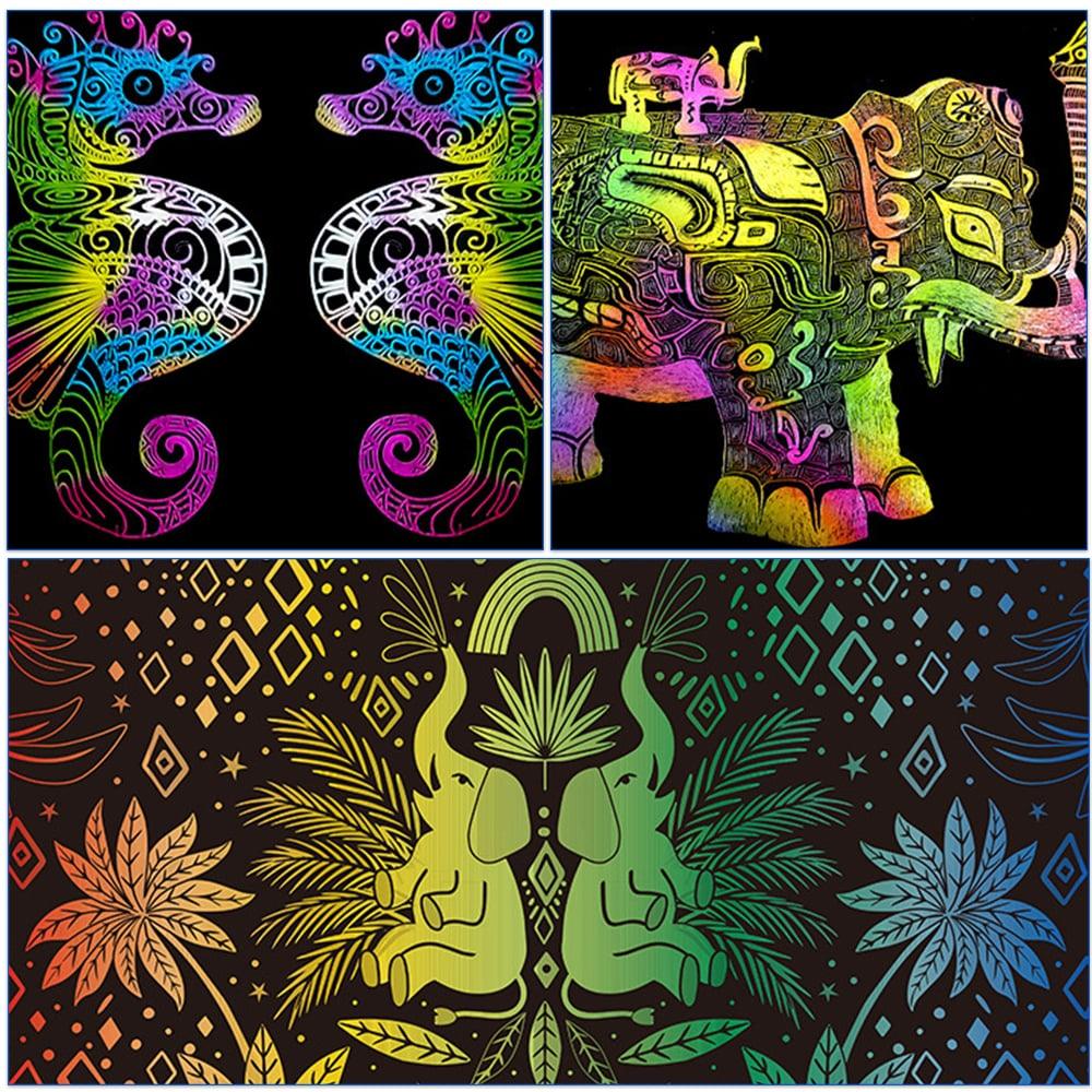 Twotrees Laser Engraving Machine Color Gradient Drawing Paper Set DIY - TwoTrees Official Shop