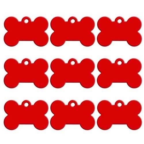Twotrees 20pcs Bone Double Sides Personalized Dog ID Tags - TwoTrees Official Shop