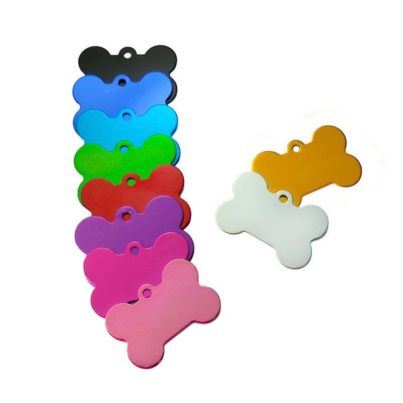 Twotrees 20pcs Bone Double Sides Personalized Dog ID Tags - TwoTrees Official Shop