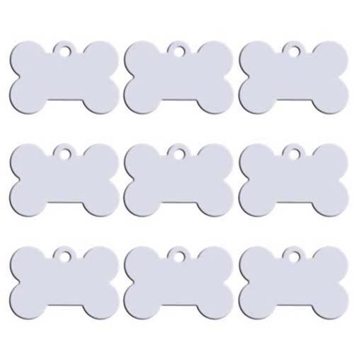 Twotrees 20pcs Bone Double Sides Personalized Dog ID Tags - TwoTrees Official Shop
